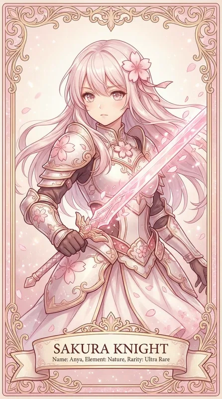 社区粉丝创作樱花骑士同人画